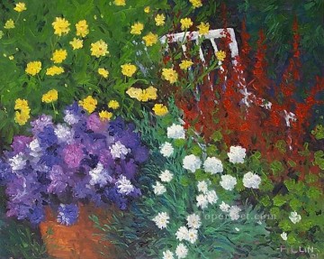yxf033bE impresionismo jardín Pinturas al óleo